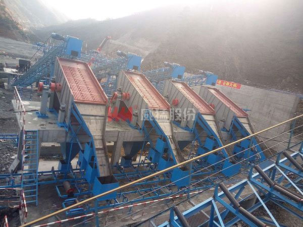 砂石骨料生產線-兩河口項目現場